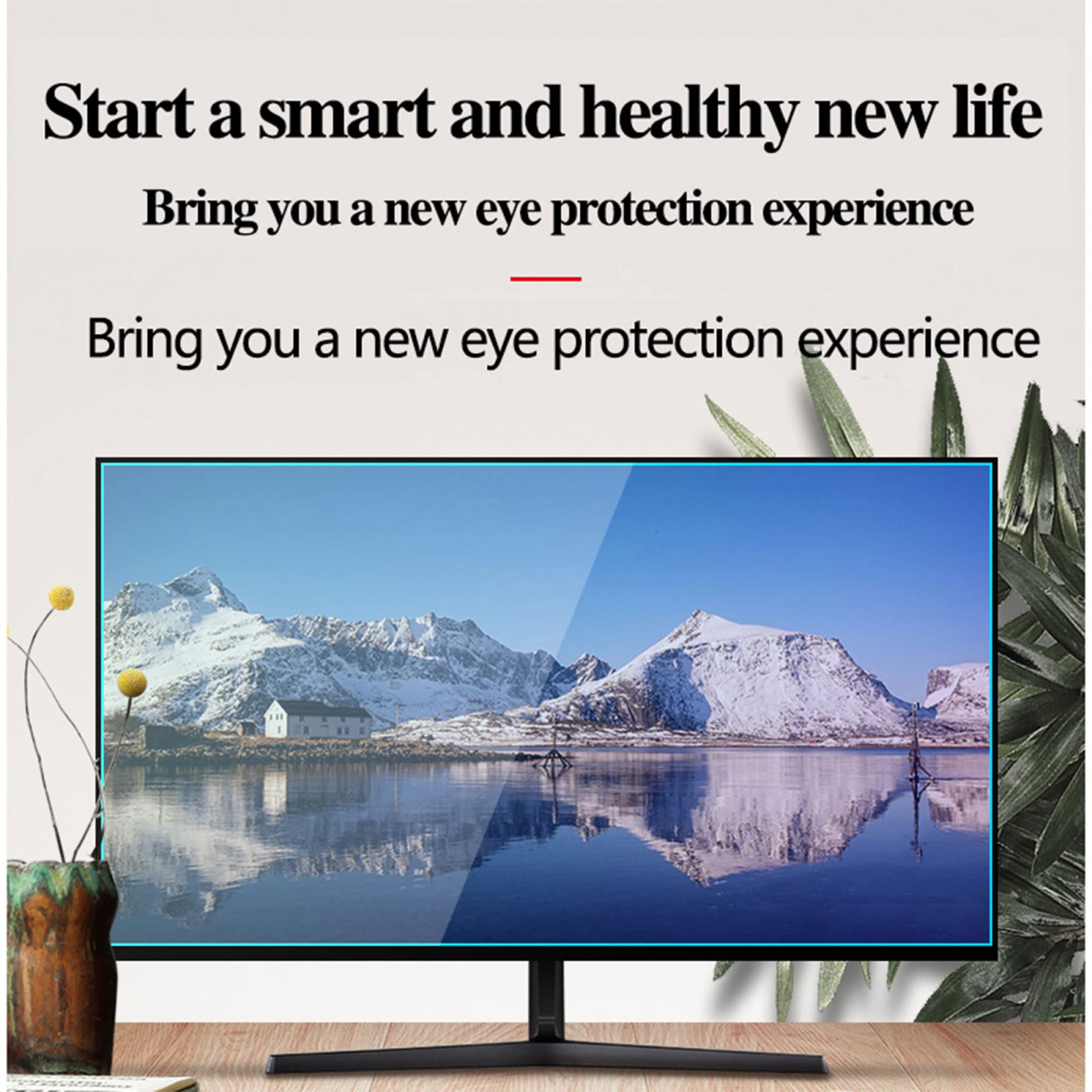 Protections d'écran pour téléviseur, Protecteur d'écran TV à partir de Matte LED(40in 875x483mm)