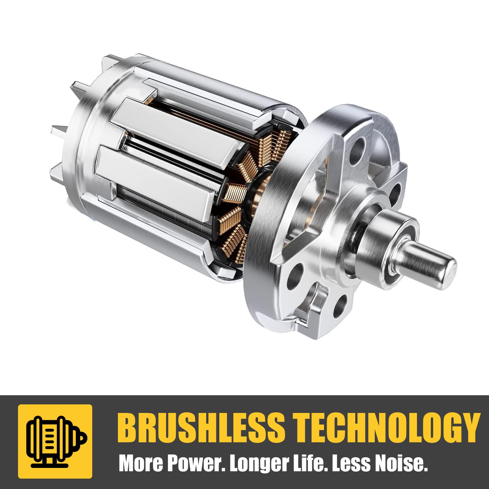 Soplador de hojas inalámbrico, 600 CFM/125 MPH Turbo Boost compatible con batería DW 20V Max, motor sin escobillas, disparador variable y bloqueo de velocidad, ergonómico 3.5 libras para