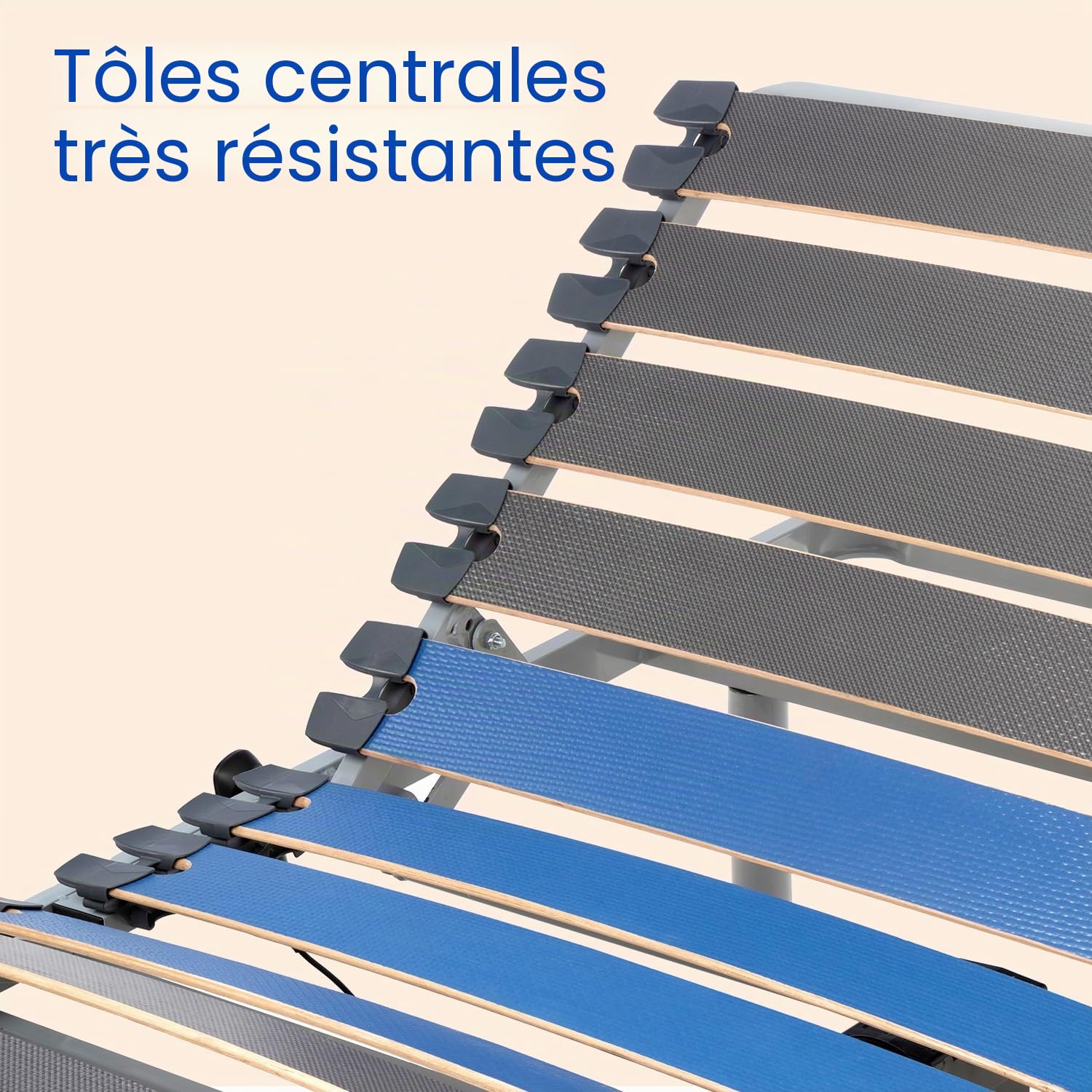 Geriafy - Lit Électrique renforcé avec Matelas sanitaire HR imperméable (80x200 cm)