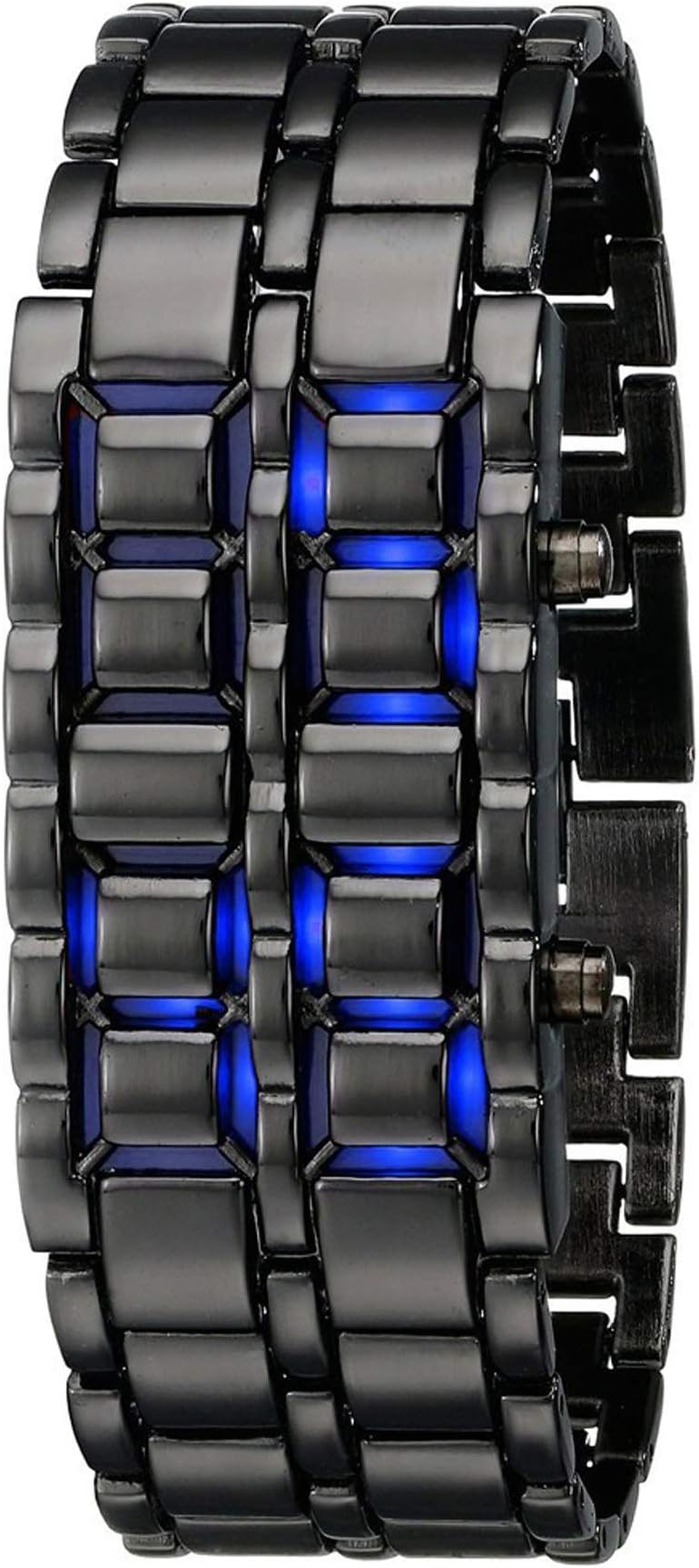 Hunter Hawk LED Blue Light Chain Digital Watch - for Boys & Girls