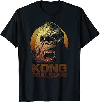 Amazon.com: Kong: Skull Island Kong T-Shirt : Clothing
