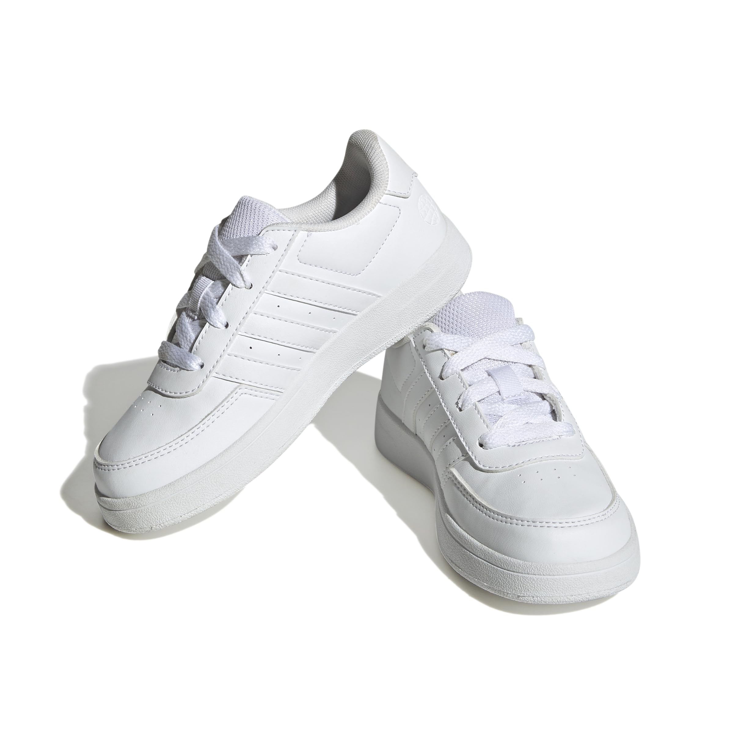 adidas Breaknet Lifestyle Court Lace Shoes, Zapatillas Unisex niños, Cloud White Cloud White Grey One, 38 2/3 EU