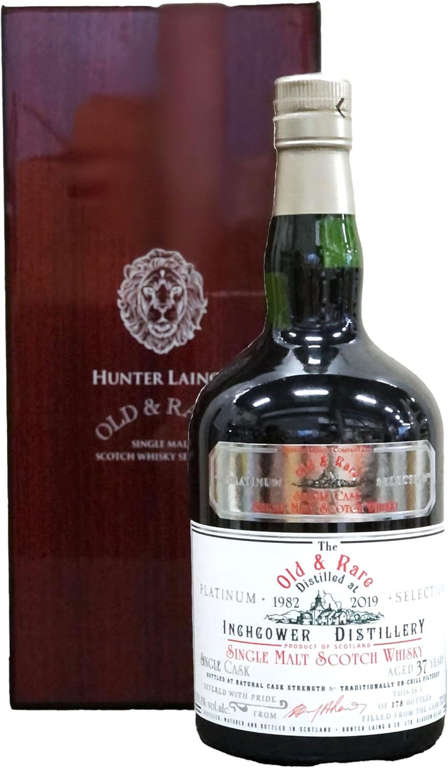 インチガワー 1982 37年 ハンターレイン オールド&レア 50.1% 700ml