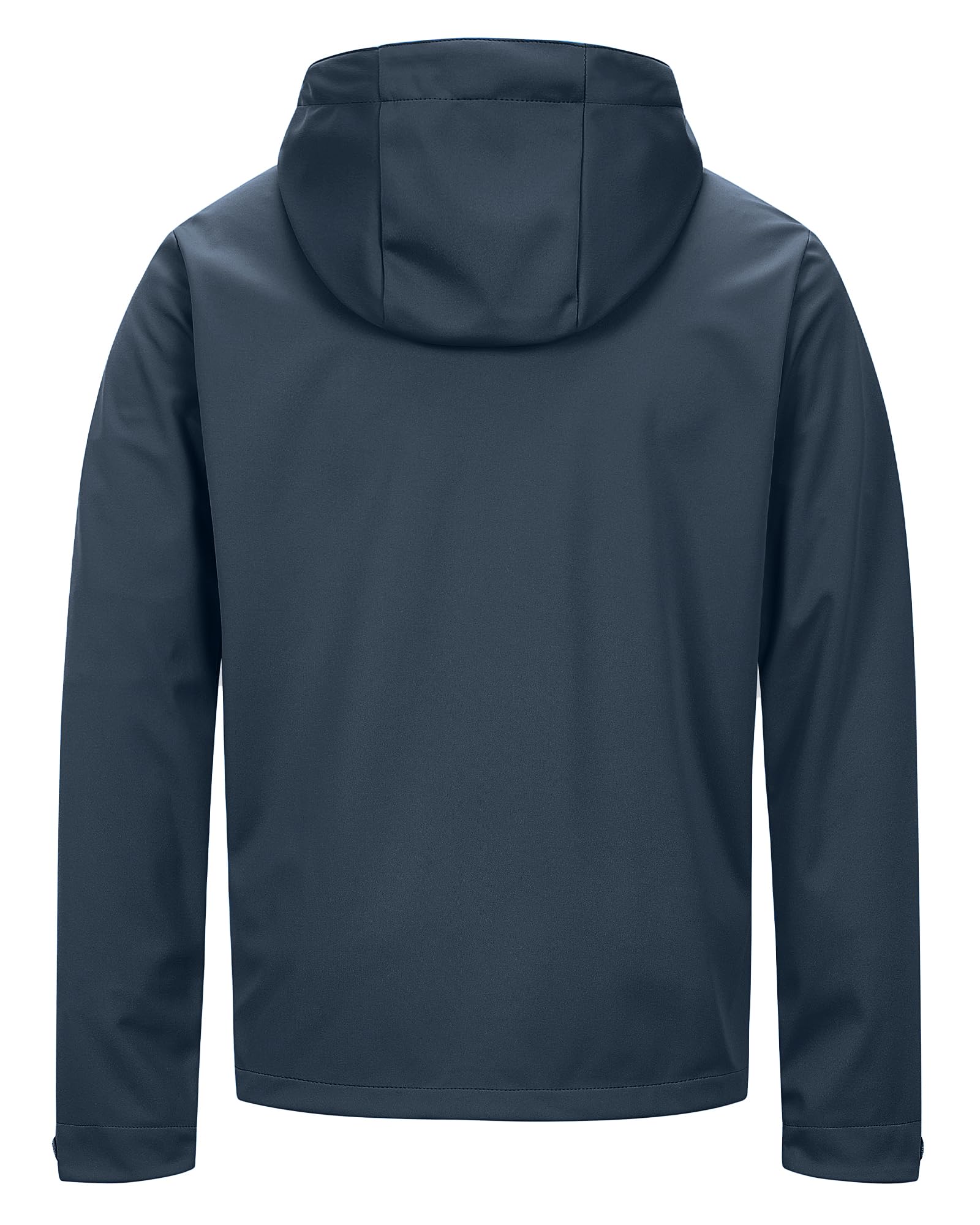 33,000ft Chaqueta Softshell para hombre con capucha, impermeable, cortavientos, ligera, para exteriores, senderismo, viajes