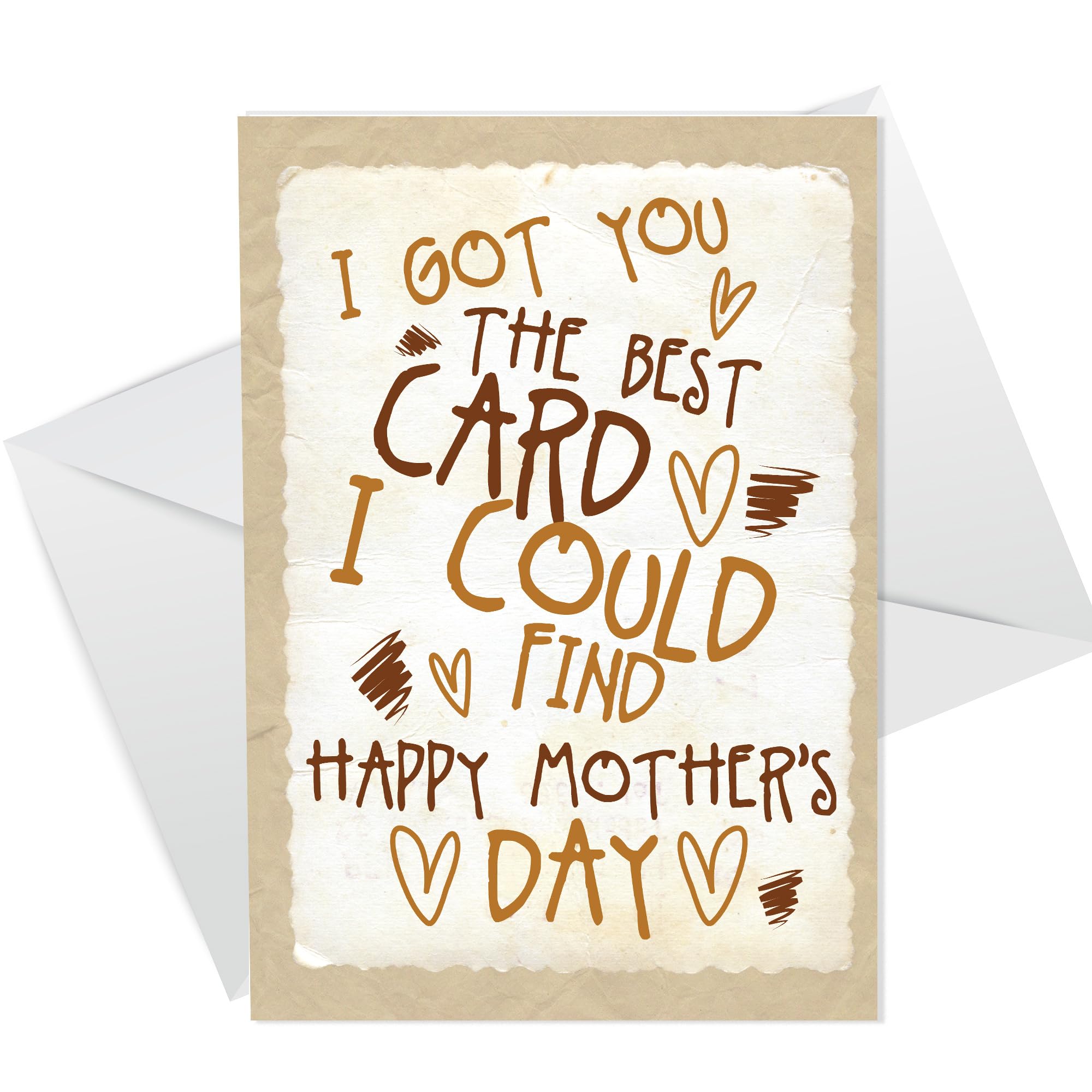 RED OCEAN Funny Mothers Day Cards For Mum Novelty Joke Mum Nan Cards From Daughter Son