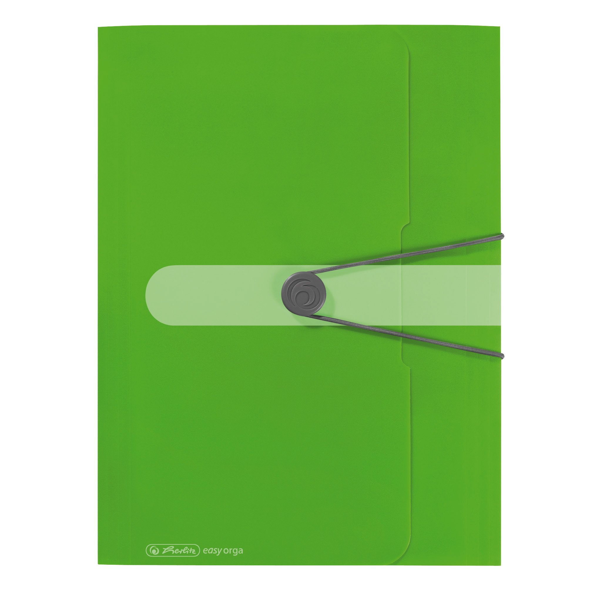Herlitz Easy Orga To Go A4 PP Wallet Folder - Opaque Apple (Pack of 3)