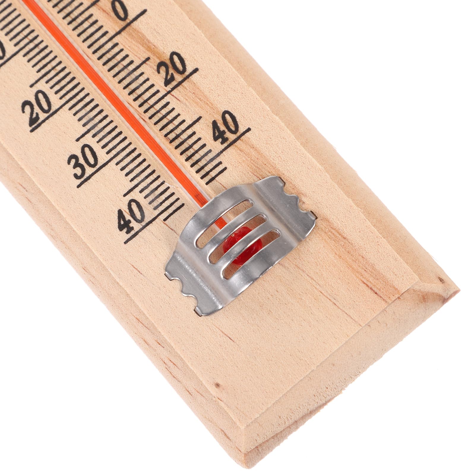 TOYANDONA Termometro da Parete in Legno 3 Pezzi, Misuratore Preciso della Temperatura ed Esterni, Design Classico e Semplice, per Casa e Ufficio