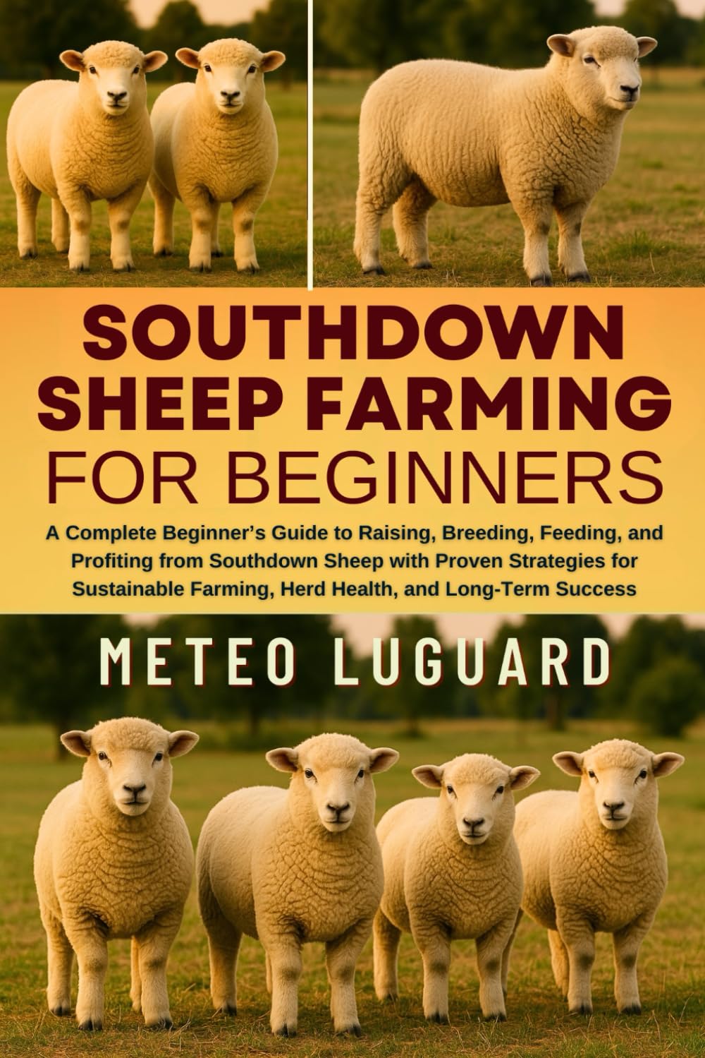 SOUTHDOWN SHEEP FARMING FOR BEGINNERS: A Complete Beginner’s Guide to Raising, Breeding, Feeding, and Profiting from Southdown Sheep with Proven ... Farming, Herd Health, and Long-Term Success