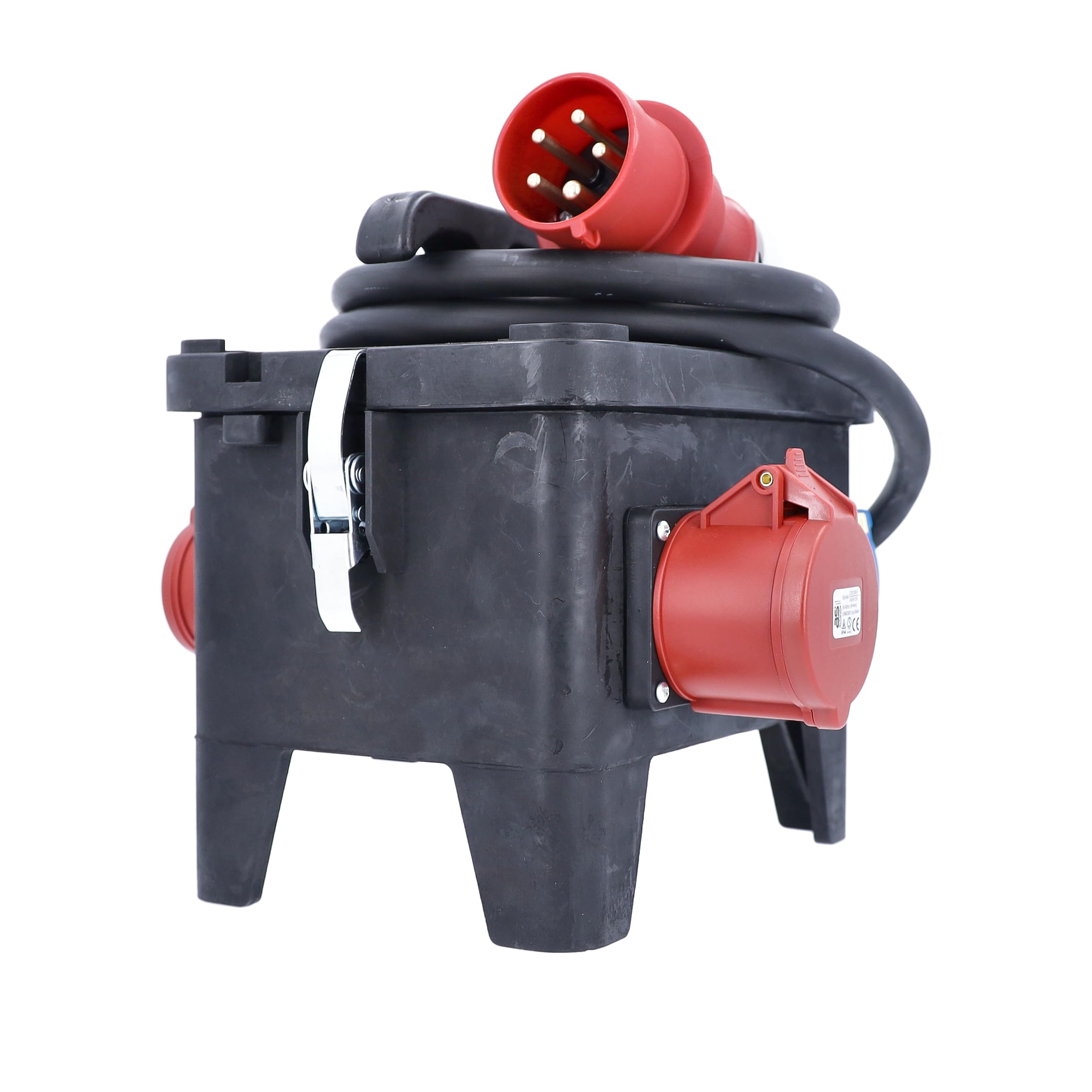 as - Schwabe 60552 - Scatola di ripartizione per cantieri e ambienti di lavoro, M2, 400 V / 32 A, IP44