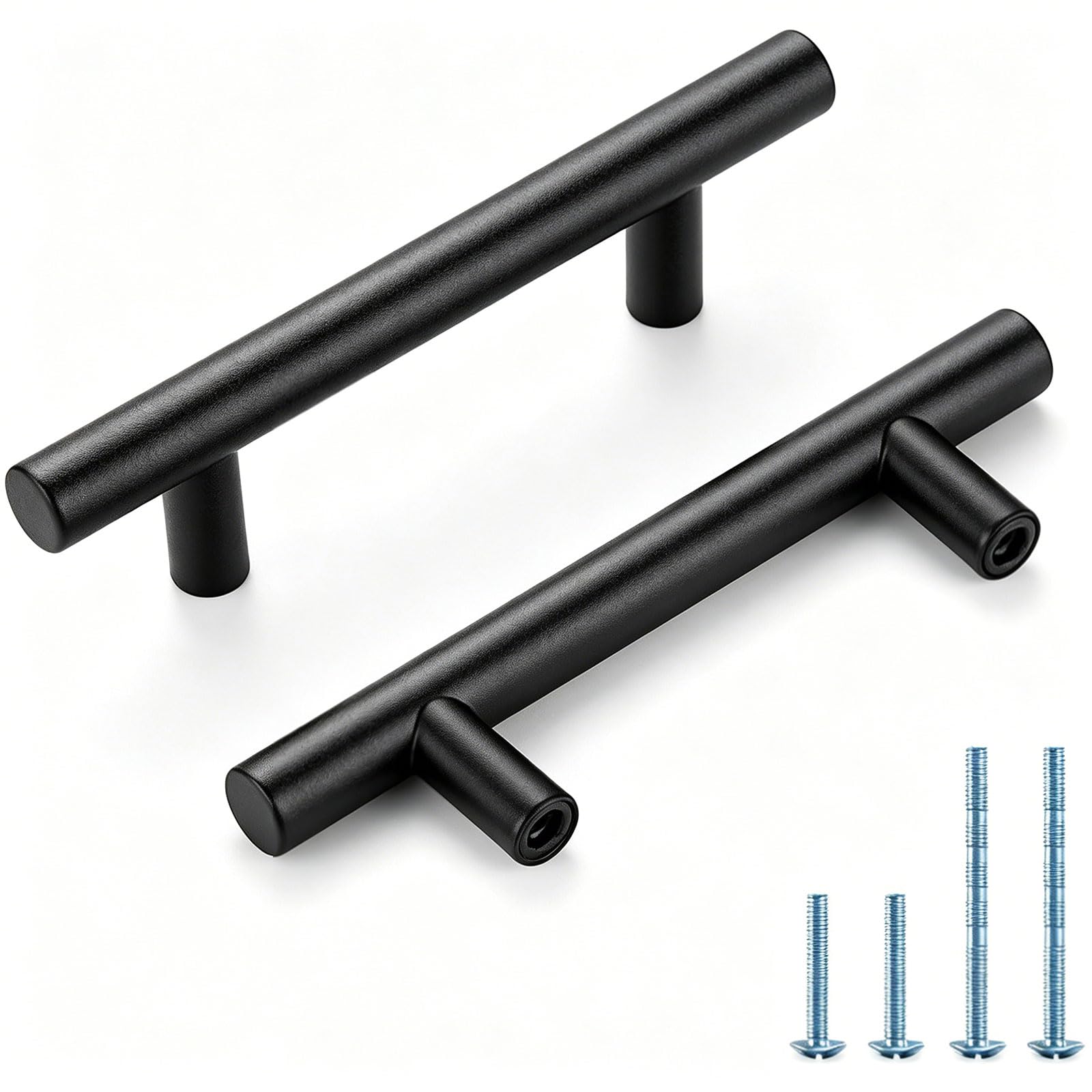 Houbobo 20 Pack Kitchen Cupboard Door Handles 128mm Hole Center