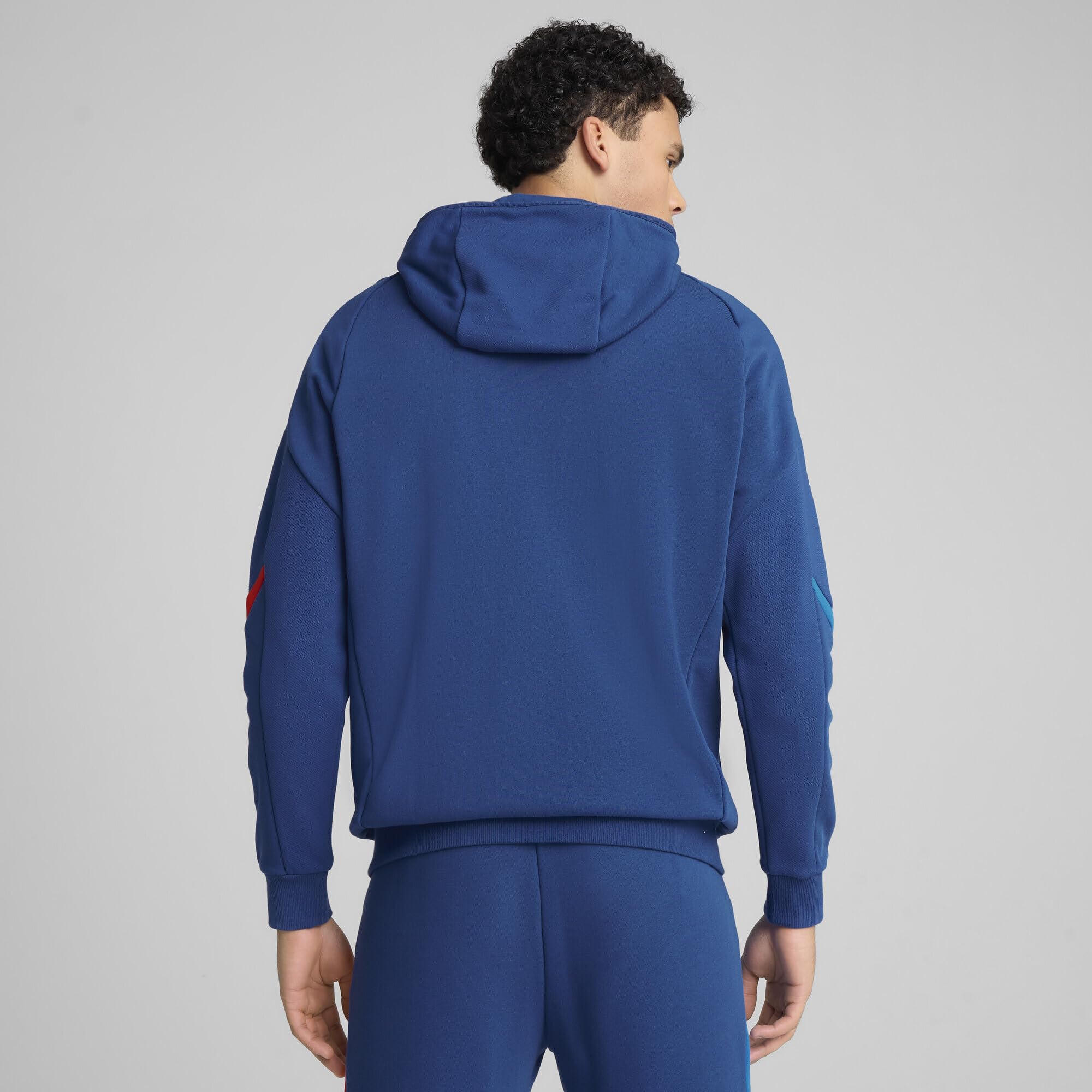 PUMA Chaqueta con Capucha BMW M Motorsport Hombre L, Pro Blue M Color