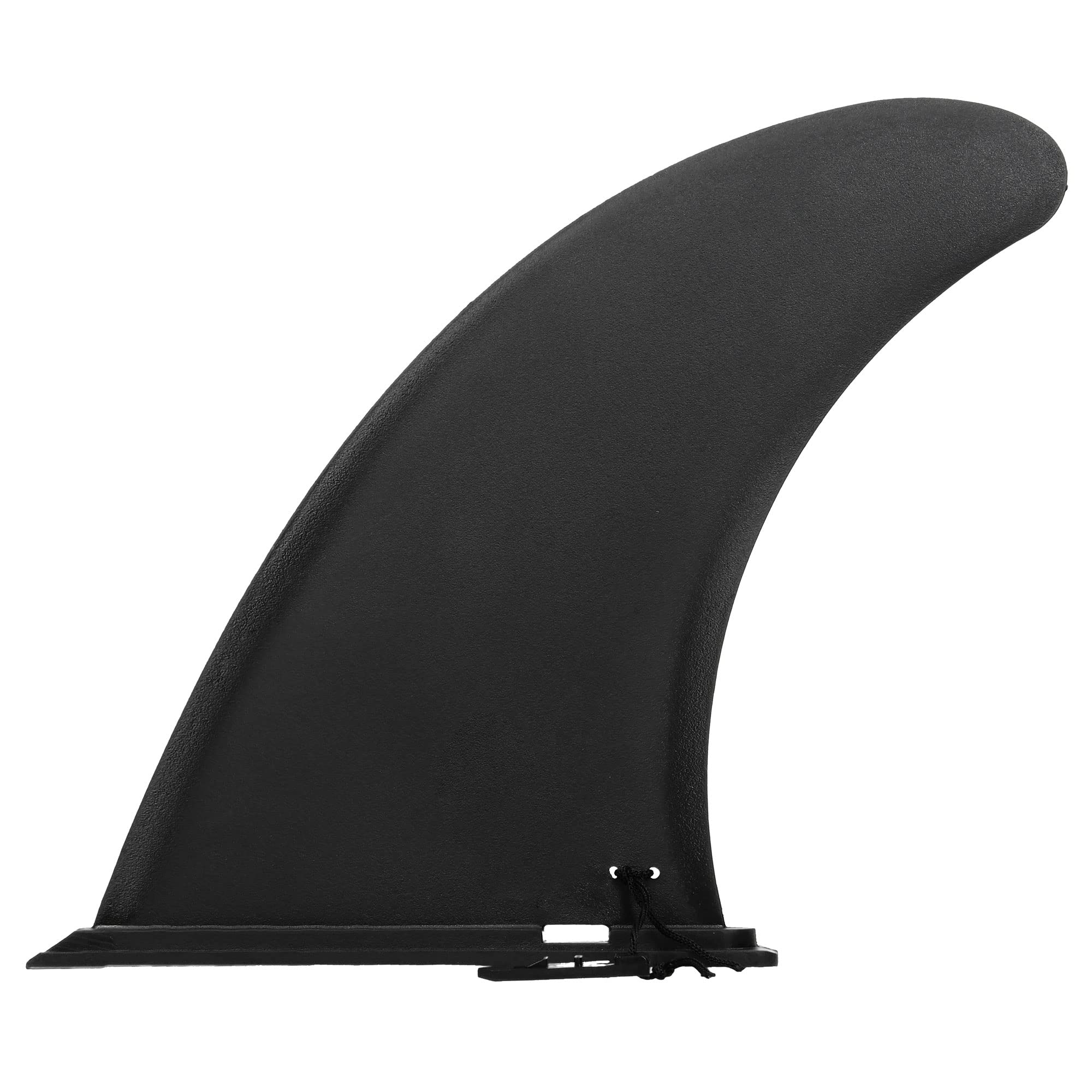 ECD Germany Pinna SUP Premium per Tavola da Stand Up Paddle, Pinna Centrale Rimovibile Universale 25x21x3,5 cm, Nylon Nero, Sistema Slide-In Senza Attrezzi, Accessori di Ricambio per Paddle Board