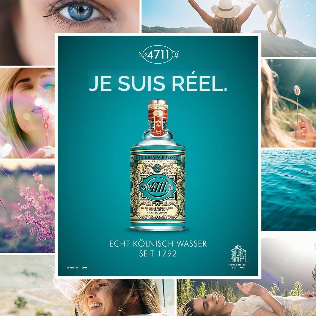 4711 Echt Kölnisch Wasser Original Eau De Cologne,200 ml