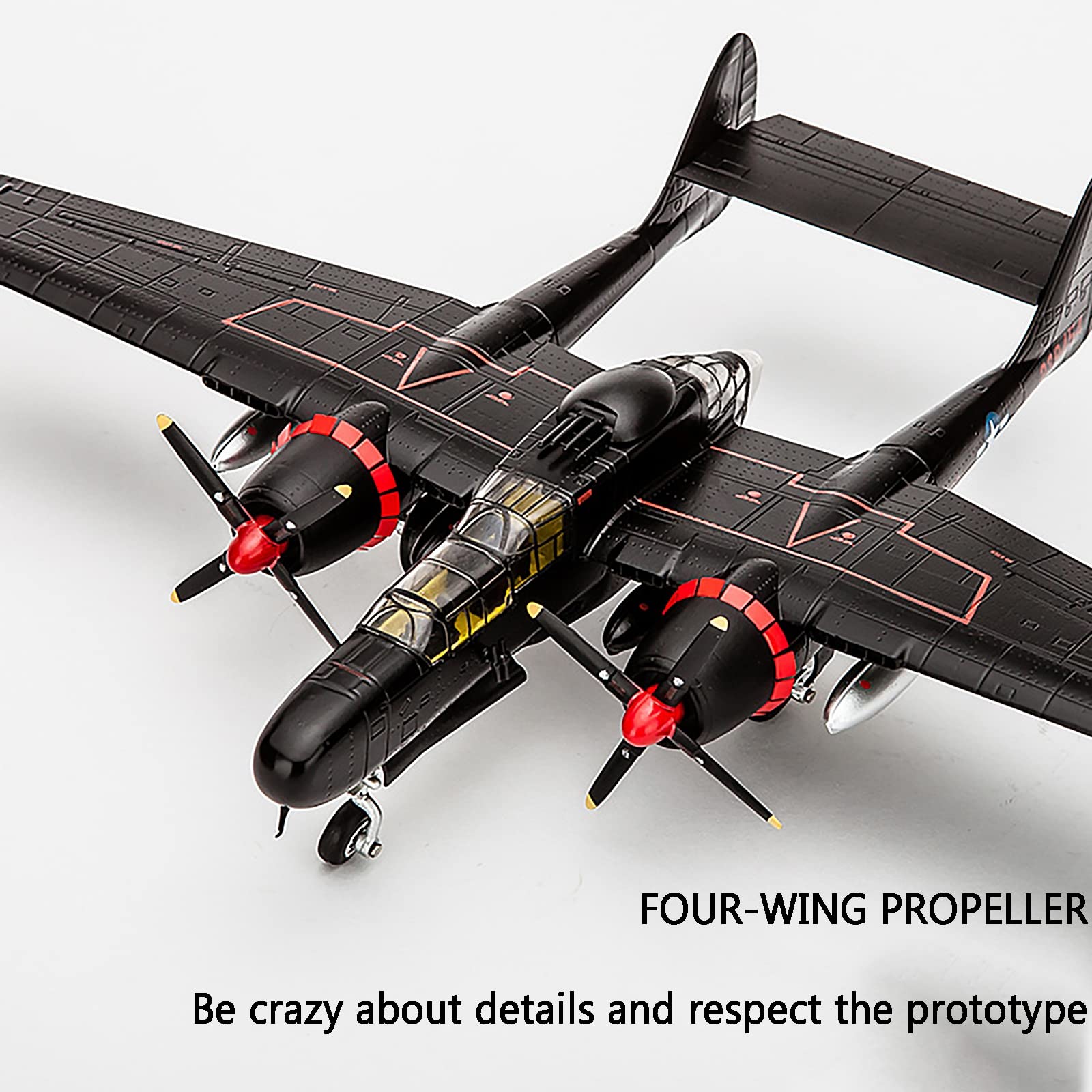 Amazon.co.jp: 1:72/1:144第二次世界大戦クラシック戦闘機P-61B