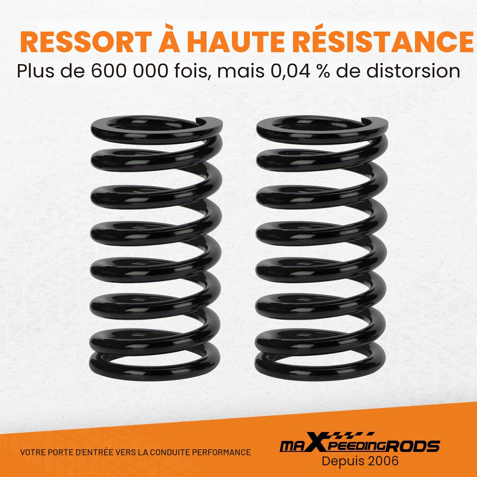 maXpeedingrods 4x Coilover Amortisseur Suspension, Combinés Filetés pour Honda CIVIC CRX ED EG EH EJ EK ED EE EM1, Hauteur réglable, 2 ressorts hélicoïdaux avant et 2 arrière - Bleu
