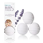 Frida Baby Natural Sleep Bath Bombs, Lavender Essential Oil Bath Bombs for Bedtime, Relaxing & Calming Shower Bombs with Aromatherapy Oil for Better Sleep