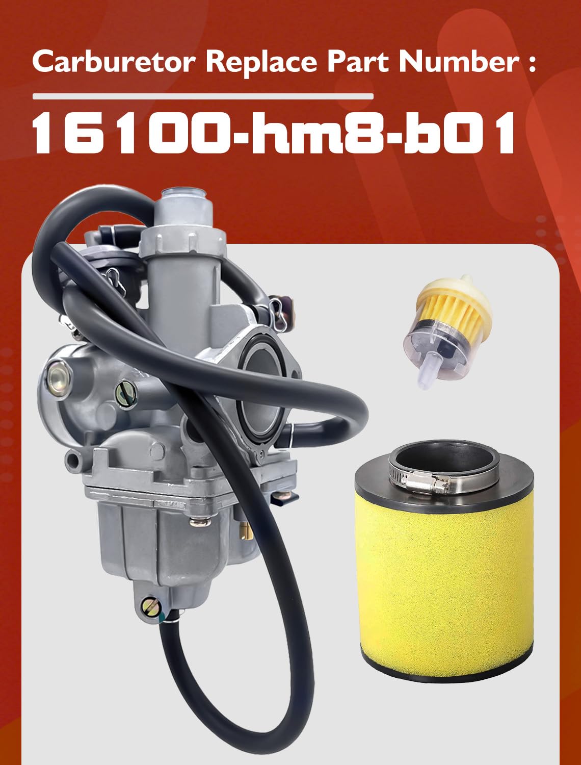 TRX 250 Carburetor Fits for Honda Recon 250 TRX250 TRX250EX TM TE
