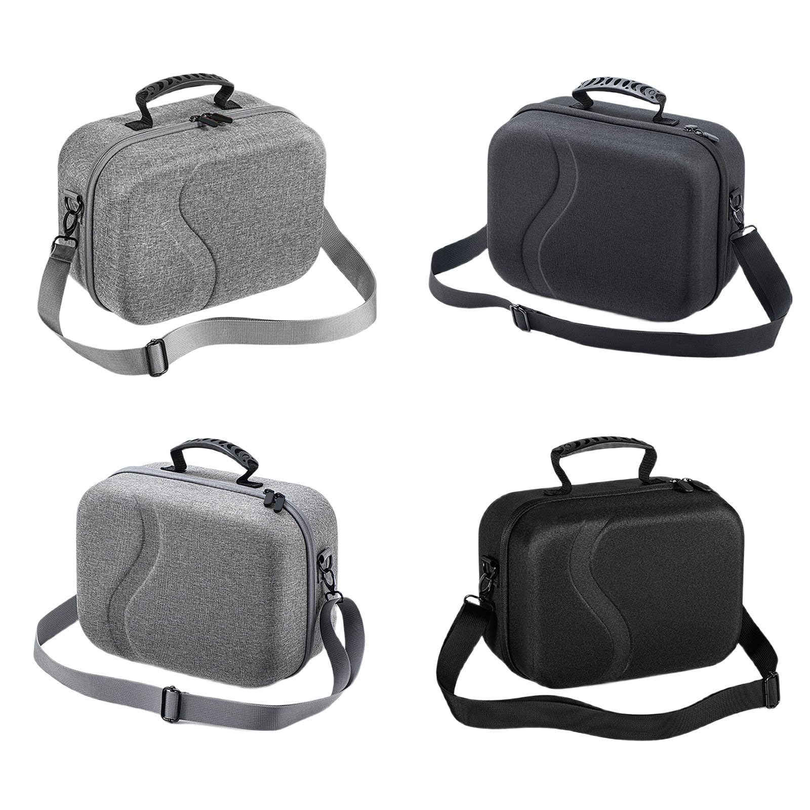 Quest3 Estuche de almacenamiento para auriculares con bolsa de transporte para protección dura de la bolsa de hombro