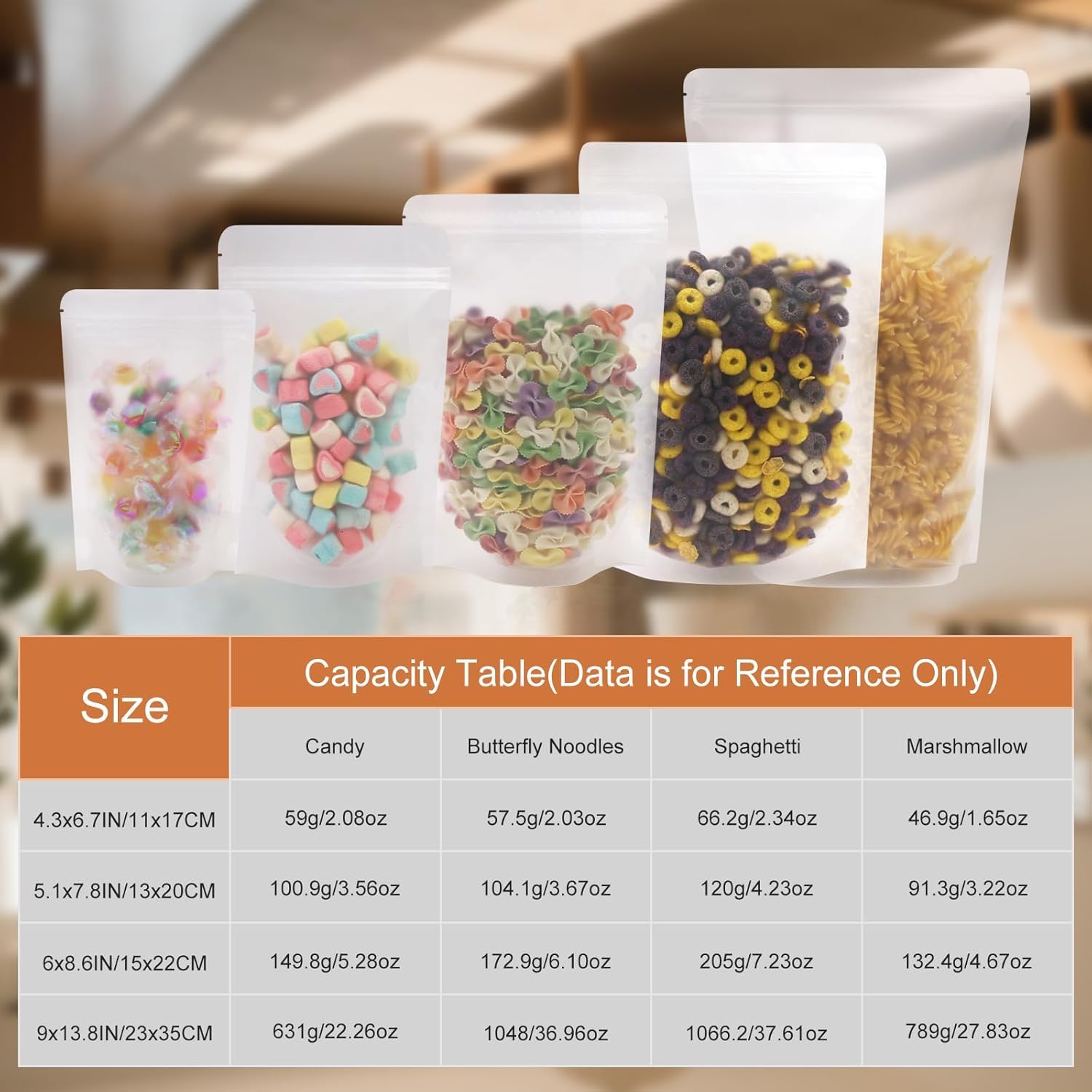 SumDirect Lot de 100 sachets d'emballage refermables avec fermeture éclair mate - 15,2 x 21,8 cm