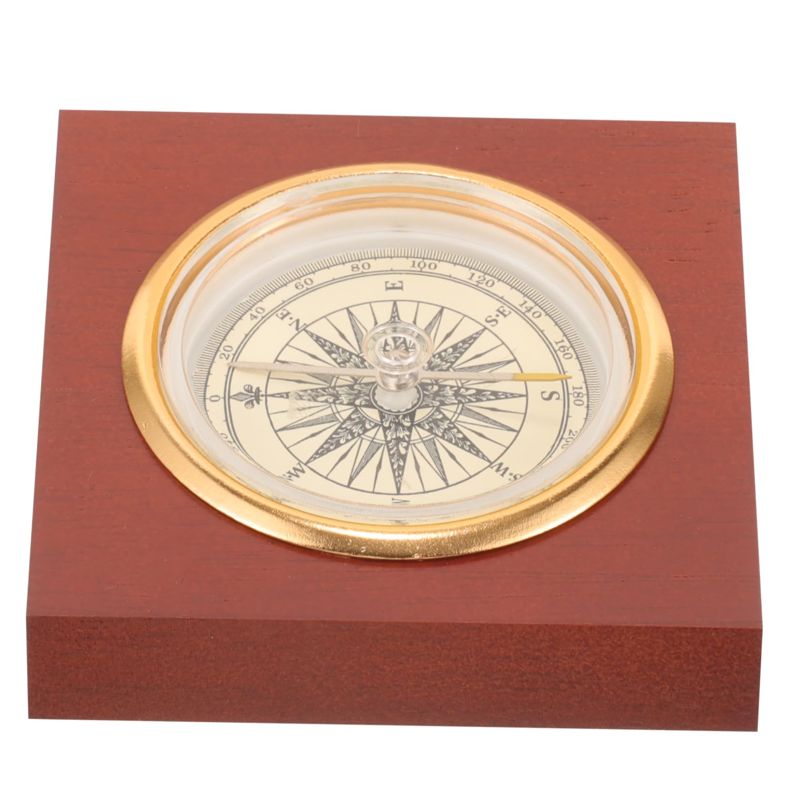 Milisten Guide de la Boussole Vintage Compass Compas de Navigation Boussole de Navigation Boussole extérieure Boussole à la Main Petite Boussole taoïste Boussole Chinoise Plastique