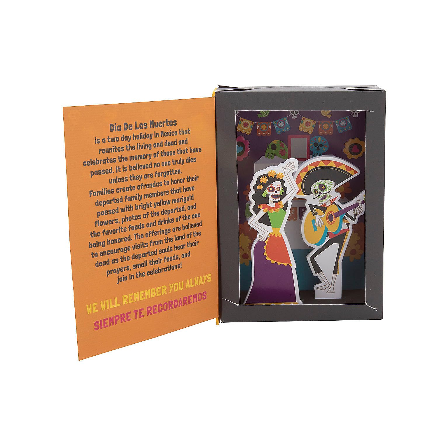Fun Express Day of The Dead Book Craft Kit - Makes 12