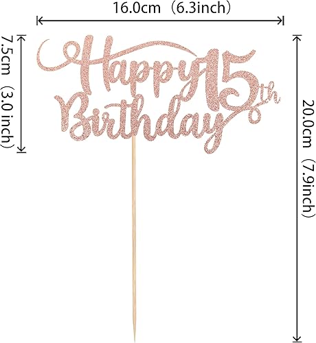 Miniatura 60 de Rsstarxi Paquete de 24 adornos rojos para cupcakes para el día de San Valentín con purpurina de corazón dulce para cupcakes, decoración de pasteles