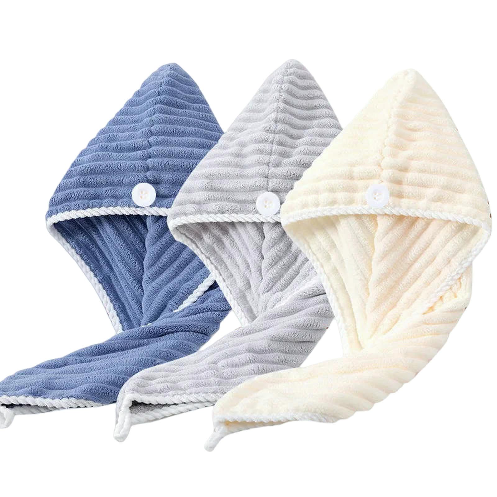 Turban do suszenia włosów, wykonany w 99% z poliestru