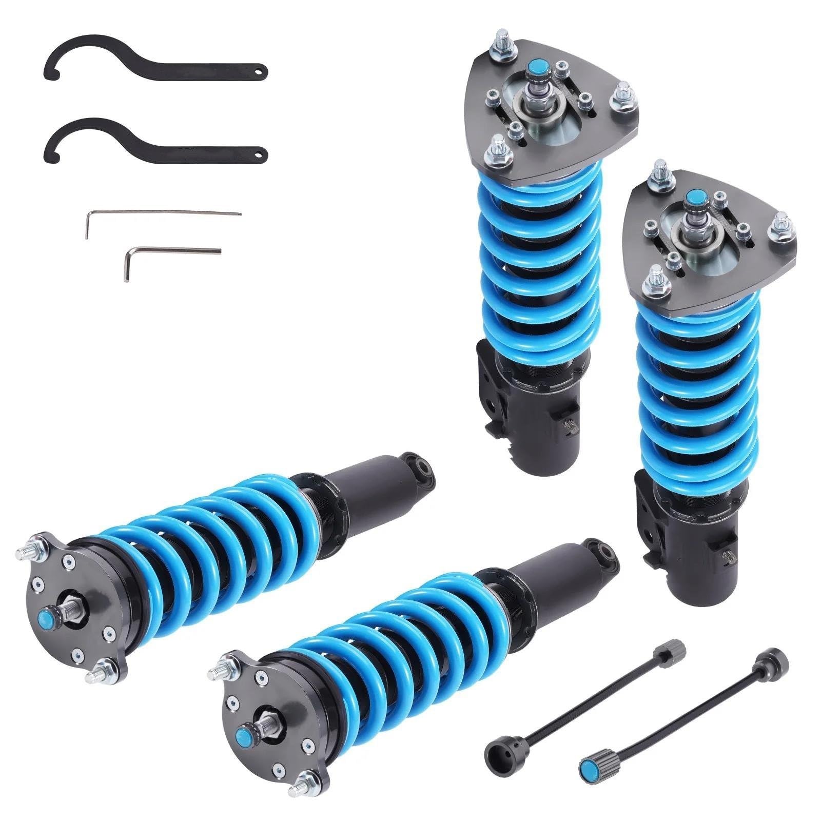 Shock Absorber Coilovers Lowering Suspension For Lancer For Evolution EVO 10 X 2008-2016 Adjustable Shock Absorber Front Rear Top Mount Air Suspension Shock Absorber