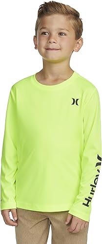 Miniatura 3 de Hurley - Camiseta de baño de manga larga para niños con protección UPF 50+ contra rozaduras