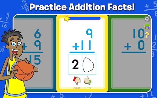 School Zone - Addition Flash Cards - Ages 6+, Addition Facts, Sums, and More – vue 4