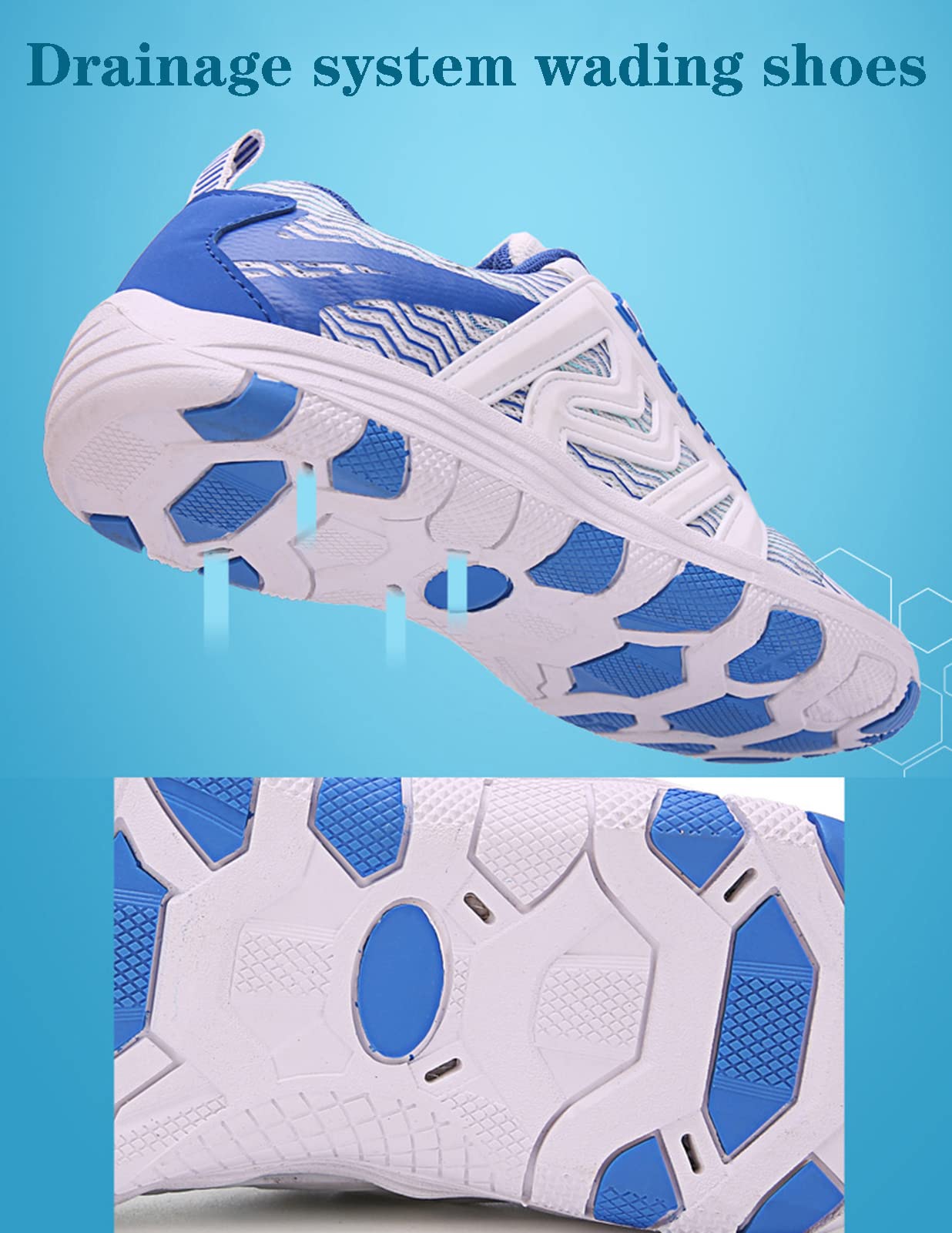 Zapatos Acuáticos Zapatos De Playa para Mujeres Zapatos De Baño para Hombres Descalzos Ropa De Buceo para Mujeres Piscina Antideslizante Zapatos De Vela De Secado Rápido Zapatos Ligeros