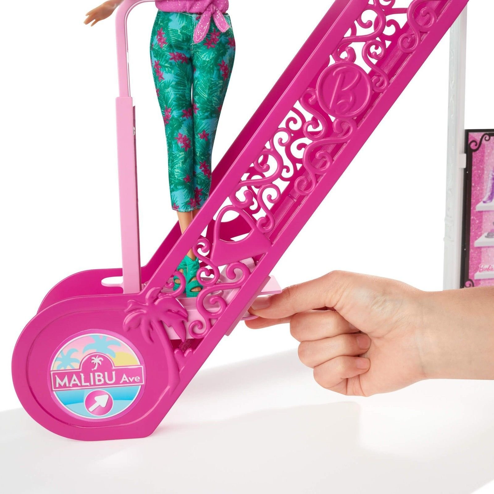 Buy BARBIE Malibu Ave SHOPPING MALL 50+ Pieces PLAYSET w Working