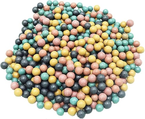 OBTOUTDOOR 4.4lbs Slingshot Munición Arcilla Munición Biodegradable Slingshot para Caza Multicolor