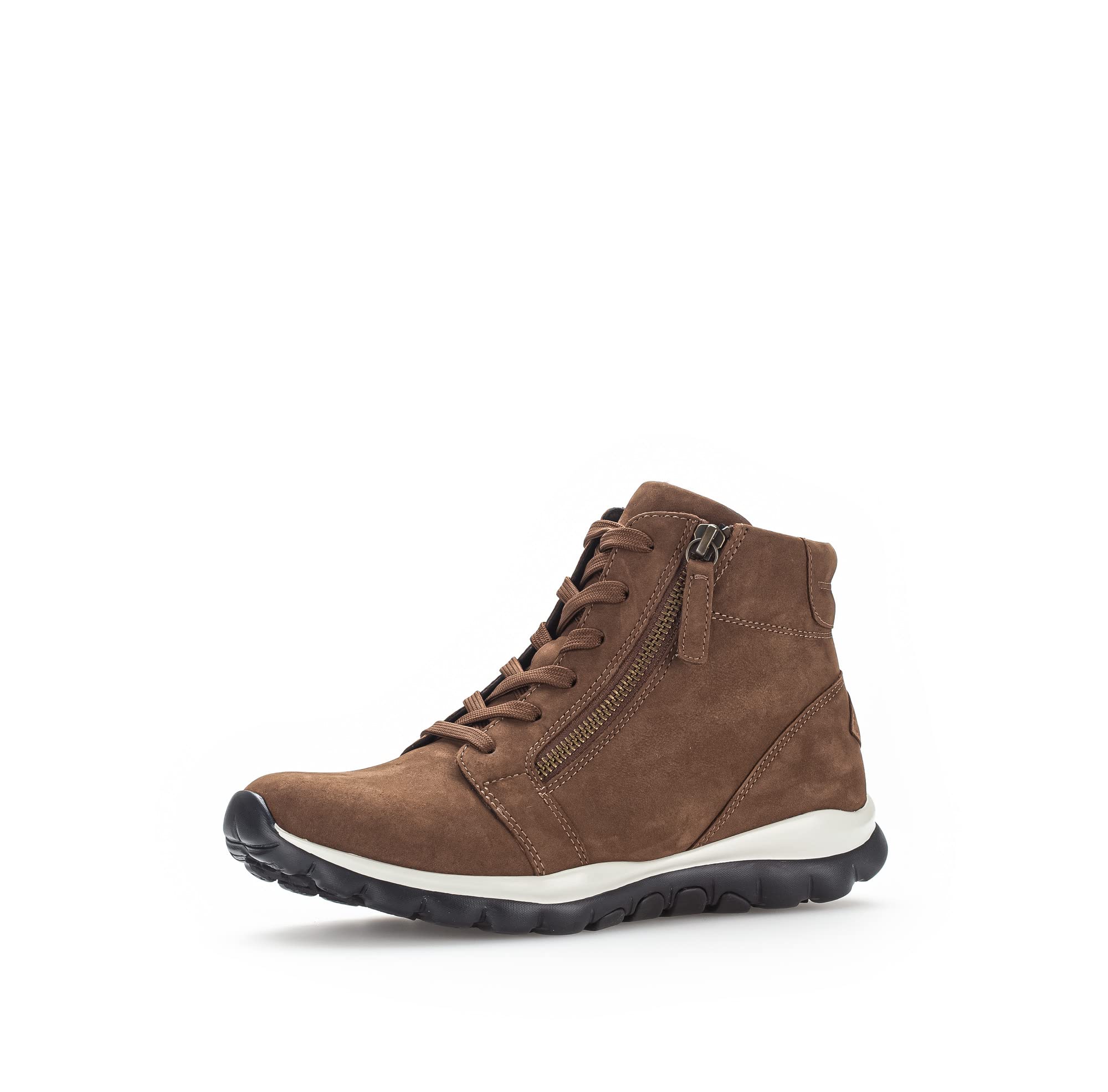 Gabor Damen Schnürstiefeletten, Frauen Stiefeletten,Wechselfußbett,schnürboots,Winterstiefeletten,Winterschuhe,Whisky (Mel.),40.5 EU / 7 UK