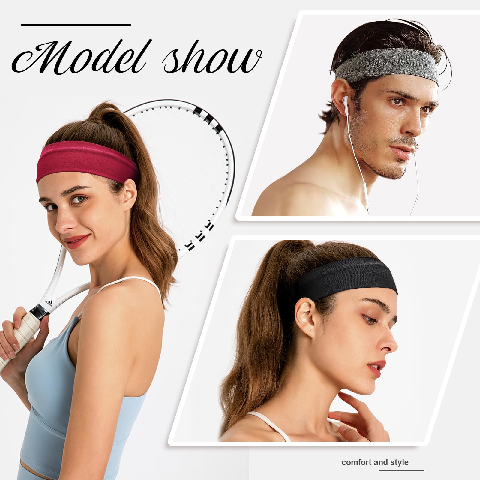 AWUMBUK 8 Pcs Headbands for Women's Hair - Image 4