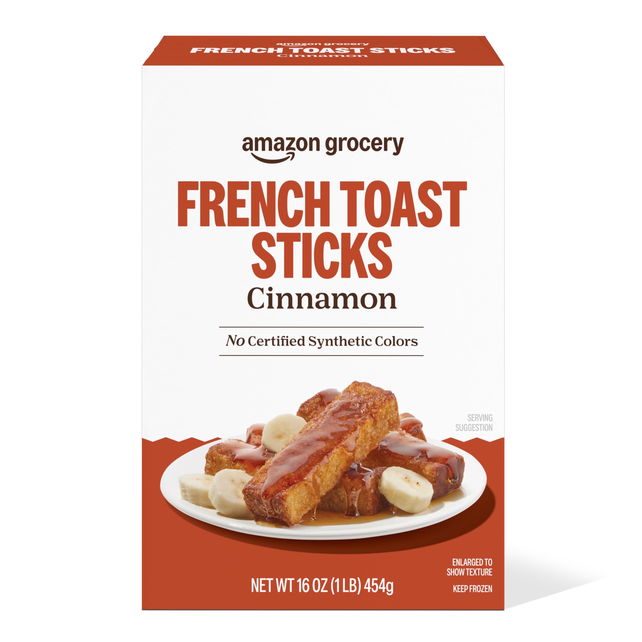 Amazon Grocery Cinnamon French Toast Sticks Frozen 16 Oz Previously Amazon Fresh Packaging May Vary