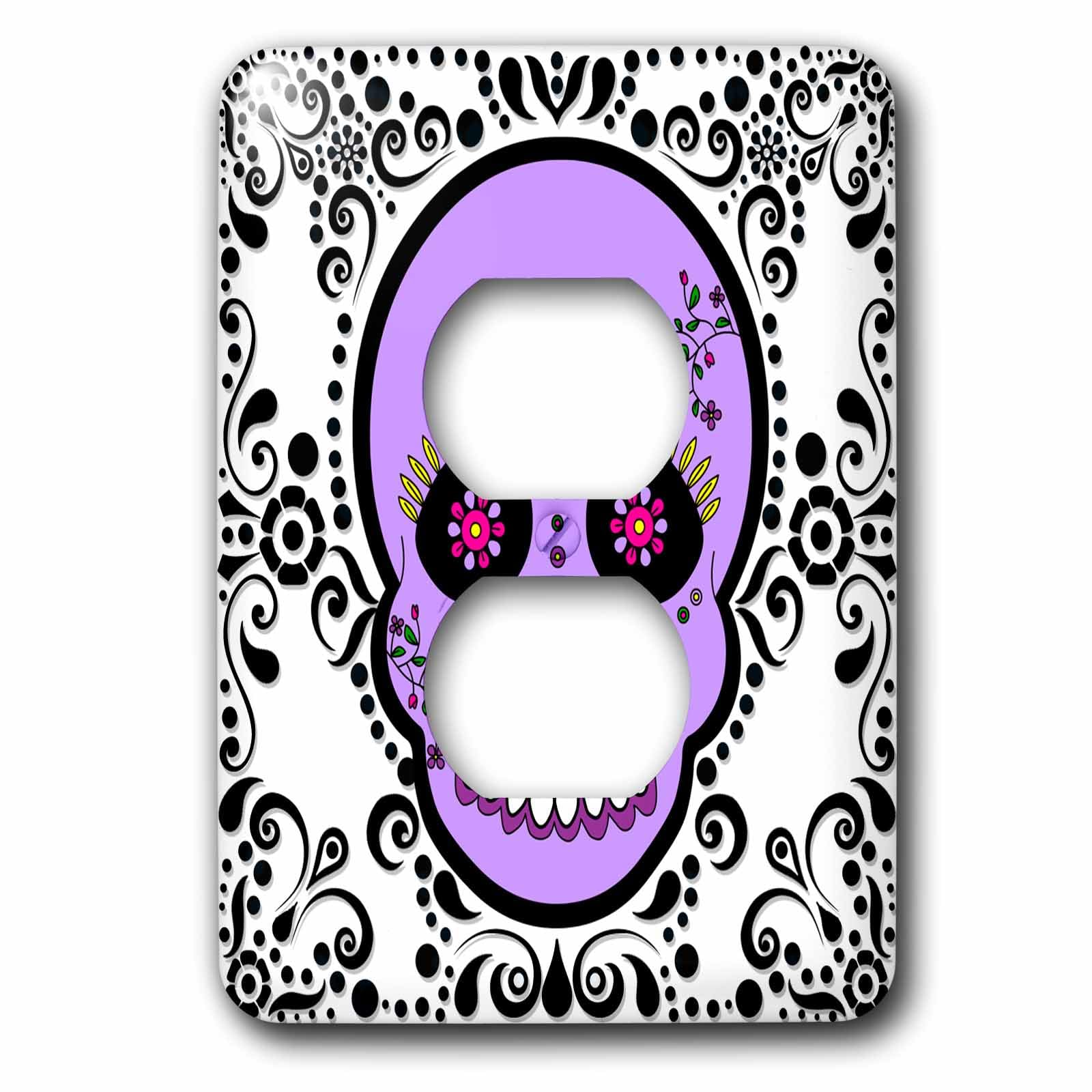 Coque de sortie motif Día De Los Muertos pour personnaliser vos murs lors d'Halloween
