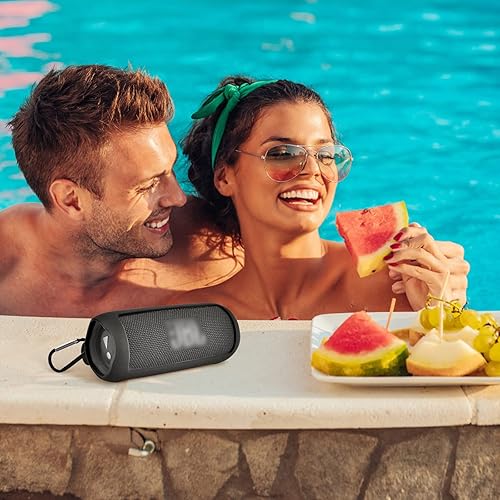 Miniatura 7 de Funda de silicona para altavoz Bluetooth portátil JBL FLIP 6, impermeable, cubierta de goma suave de gel, bolsa de almacenamiento de viaje con