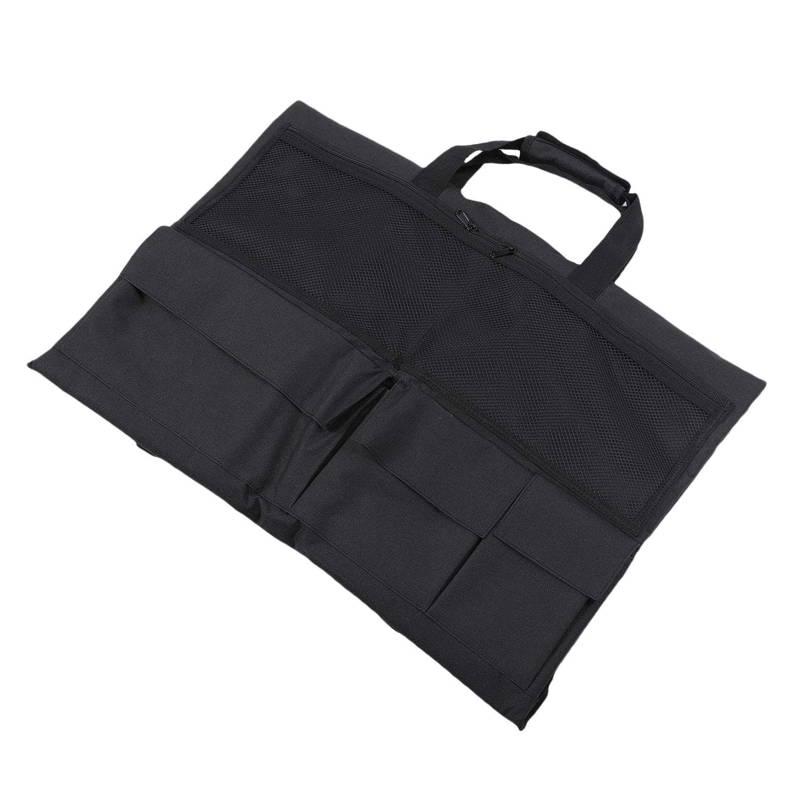Drfeify Borsa da Trasporto per Monitor da 27 Pollici, Tessuto Oxford 600D con Interno Imbottito e Tasche Multiple, Ideale per il Trasporto del Display del Computer