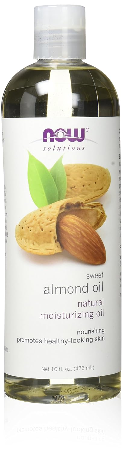 NOW Almond Oil for Skin Moisturizer and Massage - 16 fl. oz.