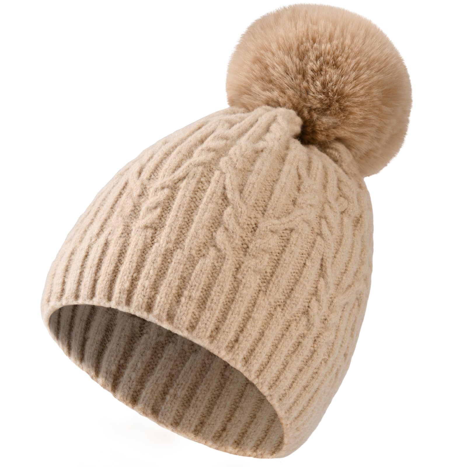 Photo 1 of ***NON-REFUNDABLE (2 PACK) BUNDLE***
Solid Winter Hats Winter Knit Plush 