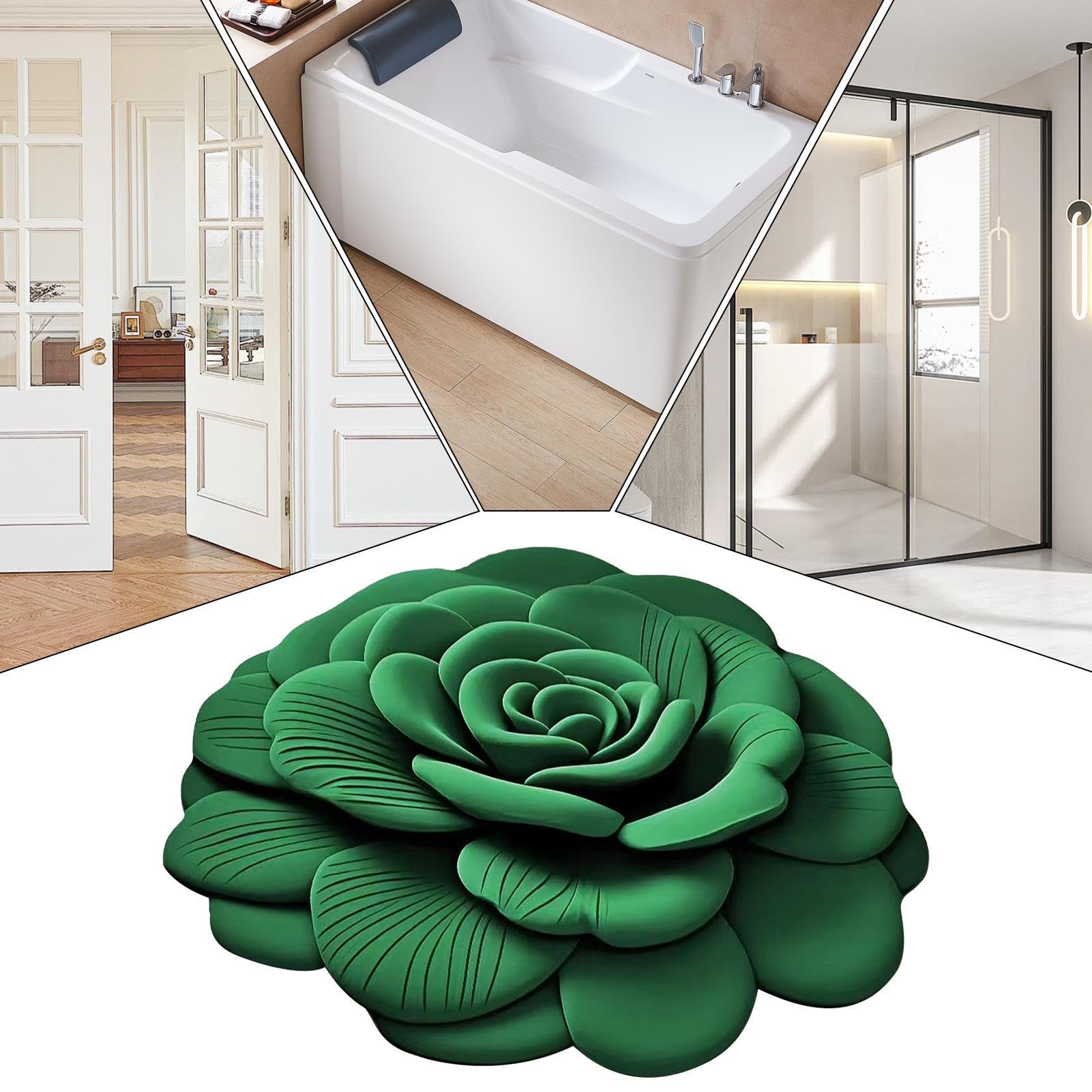 Alfombra De Baño Antideslizante De Felpa Suave Alfombrilla Absorbente para | Reutilizable Absorbente Y Secado Rápido Para Entrada De Casa,