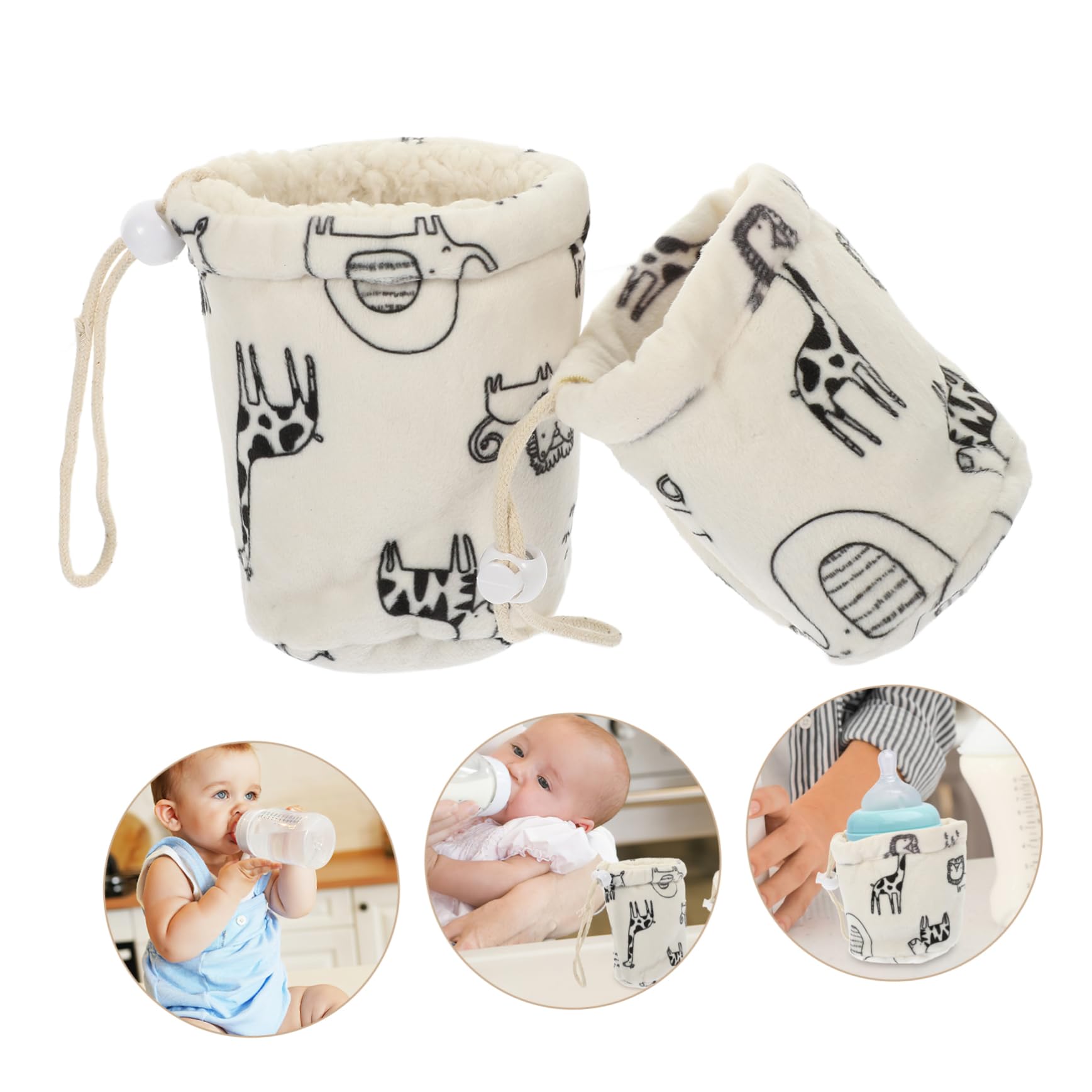 ORFOFE 6stücke Babyflaschen-schutzhüllen Anti-Fall Und Isolier-Sleeves Für Standard-babyflaschen Passend Für Wiederverwendbar Und Schadstofffrei