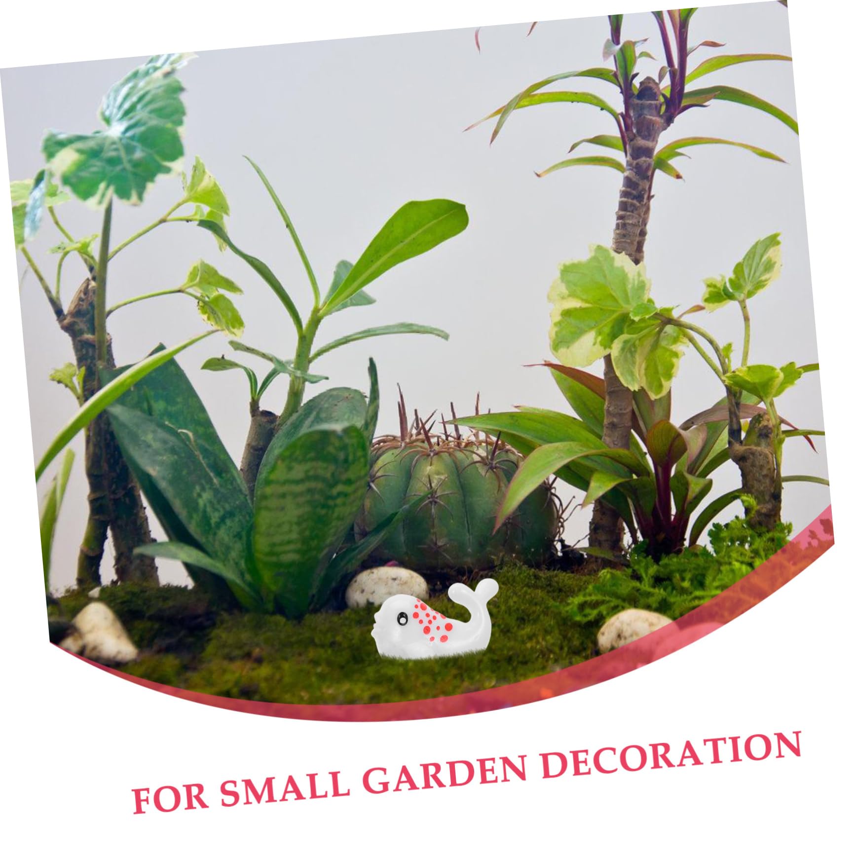 UPKOCH 5 Set Miniature Animali Per Decorazione Cortile E Balcone Figure Realistiche Per Piccole Giardiniere 20 Pezzi * 5