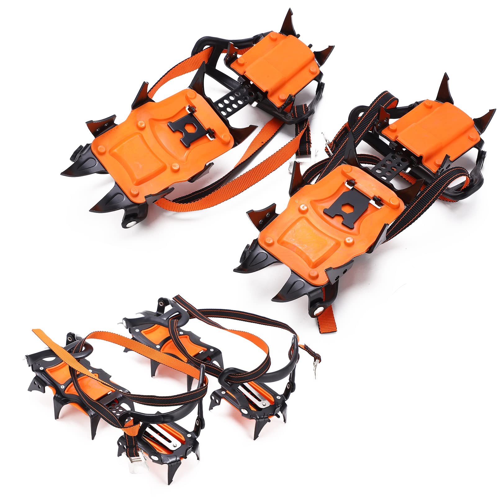 Crampons Anti Slip 12 Denti ad alta resistenza Stilla forte Stilling Ice Gatte per il Deserto della Giornata della neve