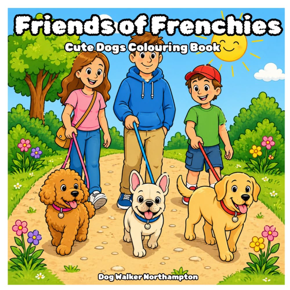 Friends of Frenchies (colouring frenchies)