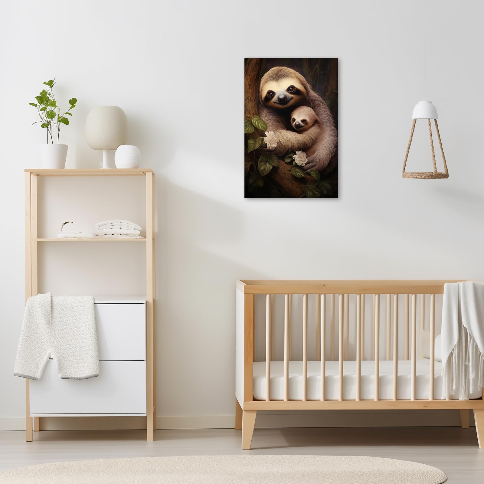 Amazon.co.jp: ZXHYWYM ナマケモノ ウォールアート ナマケモノ