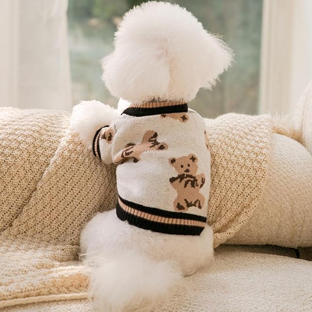 Foto 5 de 6 de FDGGT 1 Pieza De Ropa para Perros Y 1 Pieza De Toalla para Saliva, Ropa Bonita para Perros
