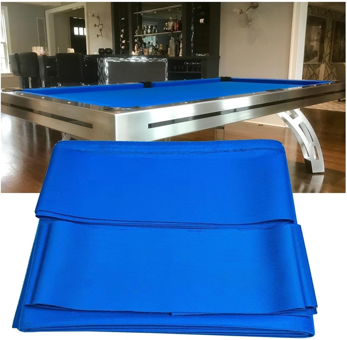 ELzEy Pre-Cut Snooker Cloth Quick-Fit for Clubs