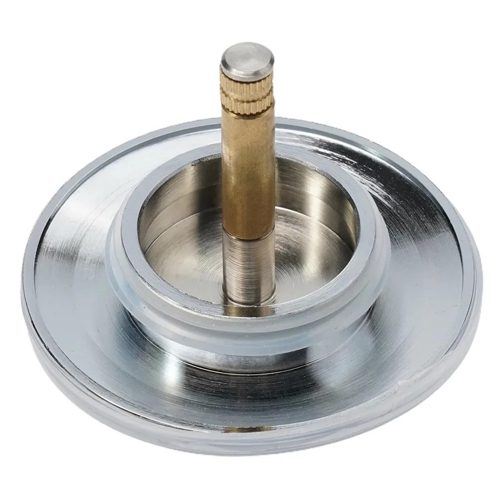 Basin Sink Pop Up Drain 1pcs 70mm Universal Stainless Steel Basin Pop-up Drain Filter Hair Catcher Sink Strainer Bathtub Stopper Bathroom Tool